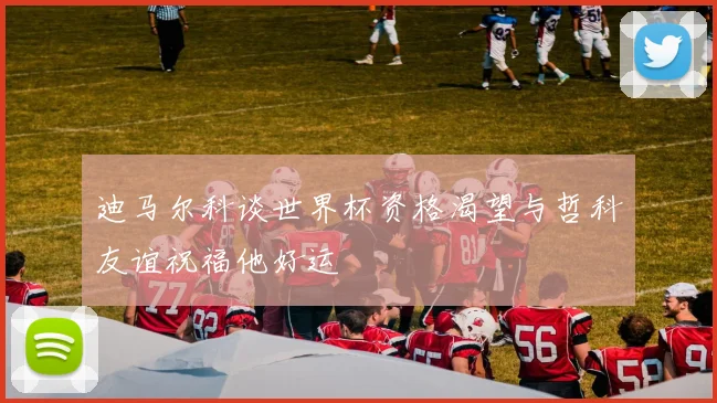 迪马尔科谈世界杯资格渴望与哲科友谊祝福他好运